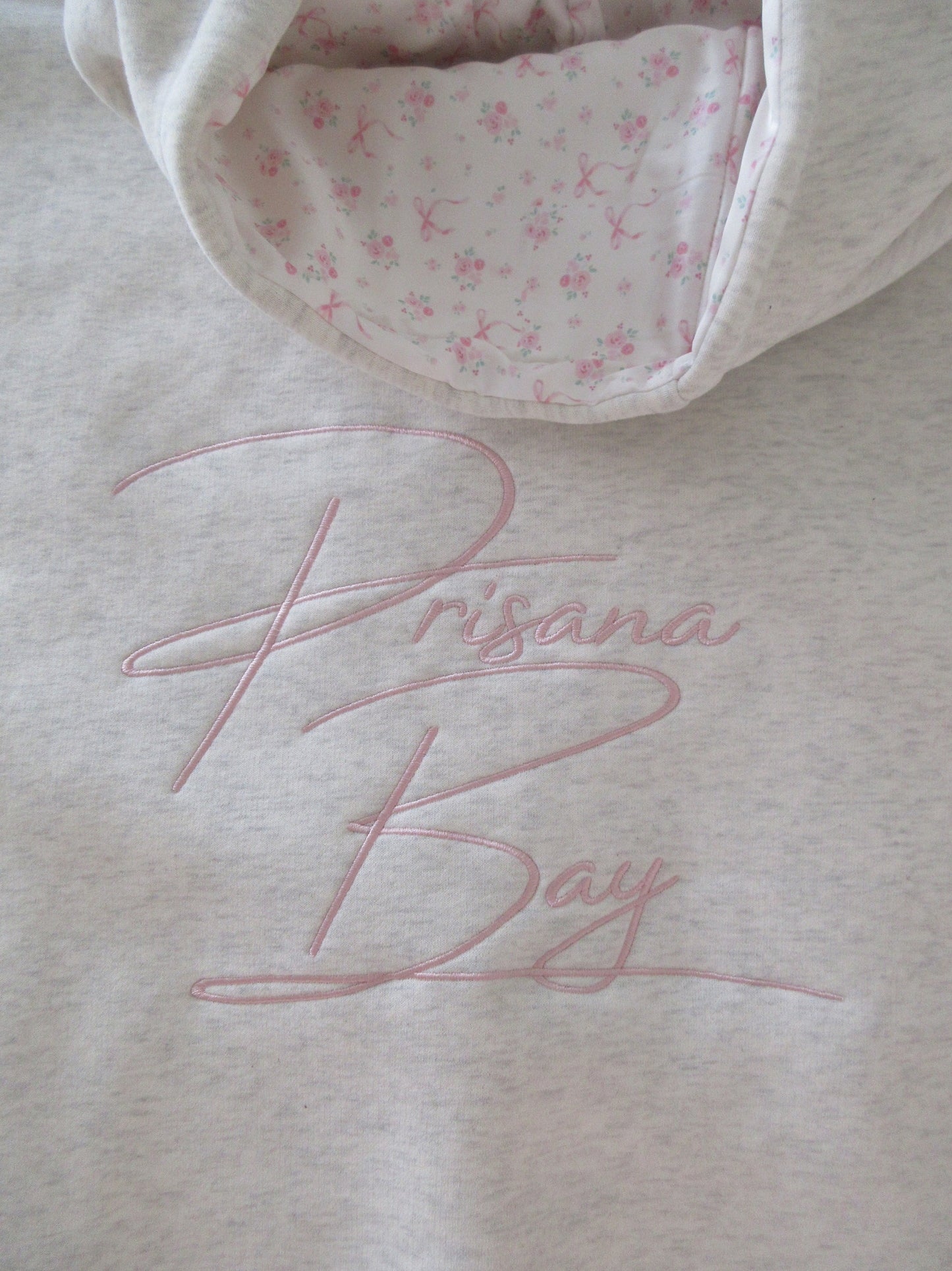 Blush Bow Hoodie