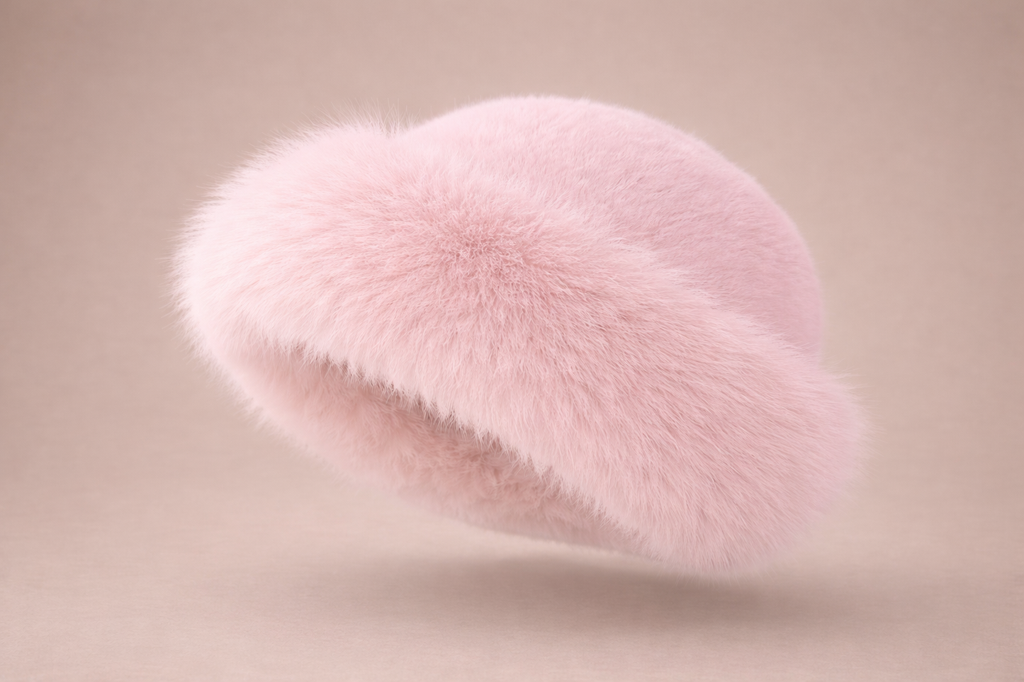 Velour Winter Fur Cap