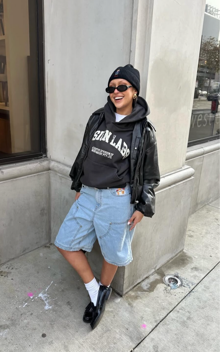 Smoke Double knee Jeans