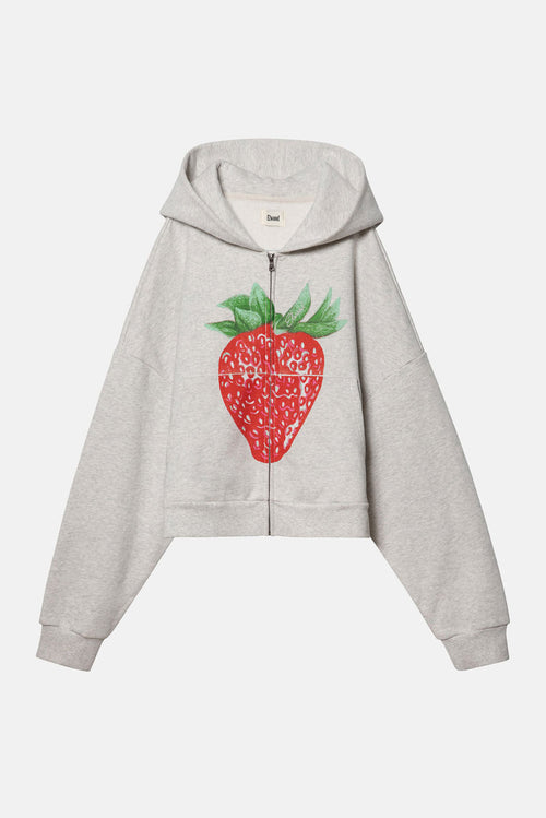 Strawberry Zipup Hoodie