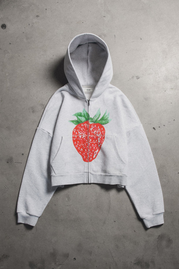Strawberry Zipup Hoodie