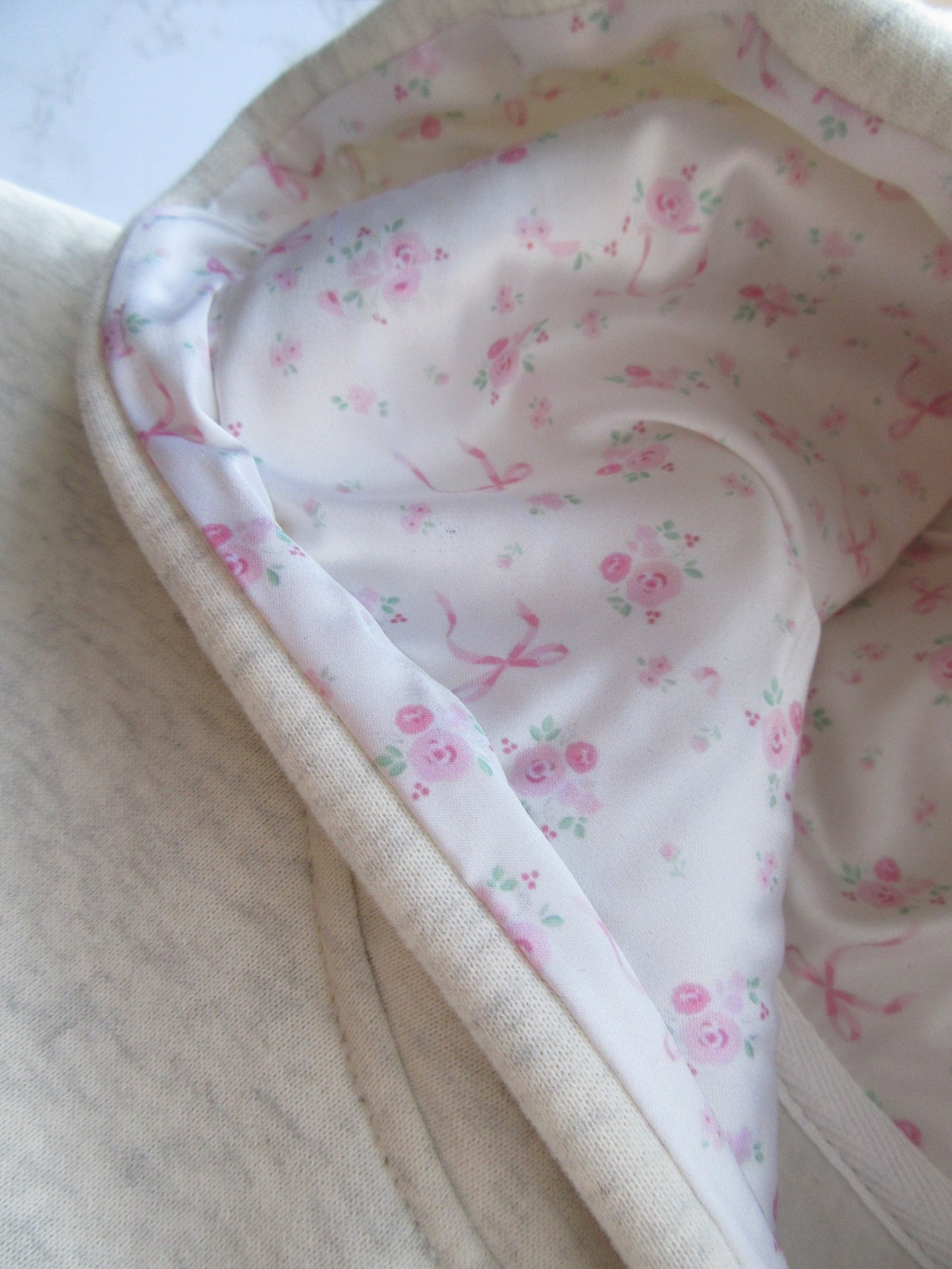 Blush Bow Hoodie