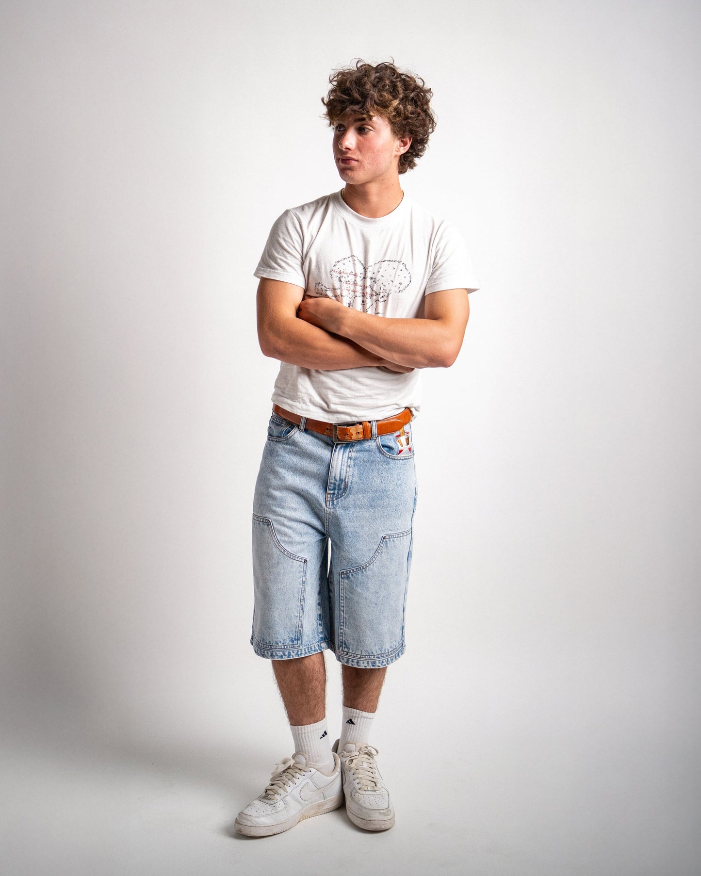 Smoke Double knee Jeans