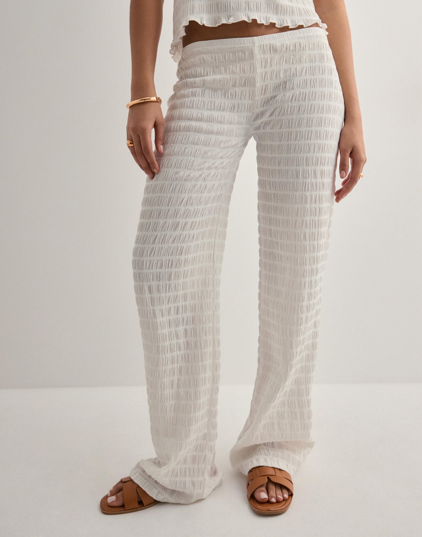 Low Waist Crochet Pants
