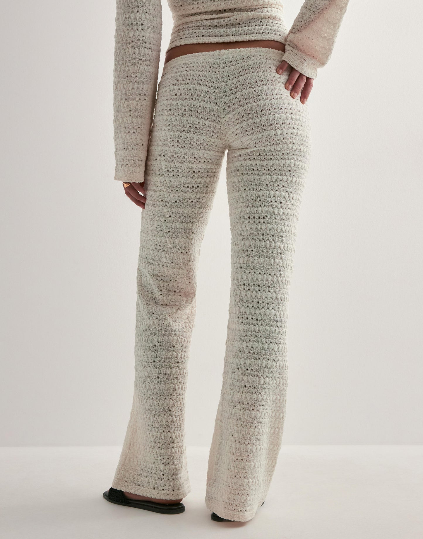 Low Waist Crochet Pants