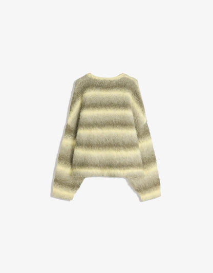 Cloudstripe Fuzzy Sweater