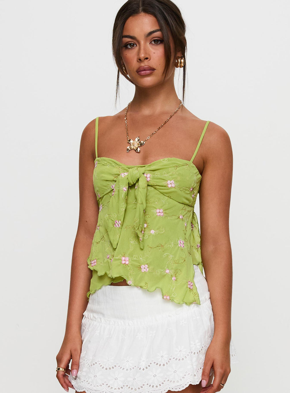 Velora Sage Top