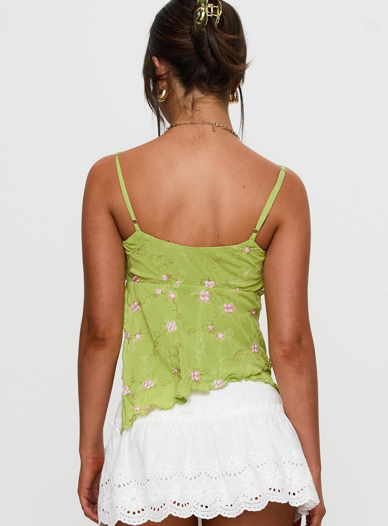 Velora Sage Top