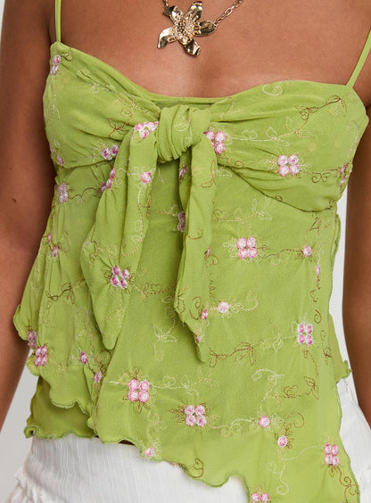 Velora Sage Top