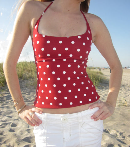 Charlotte Polka Dot Top