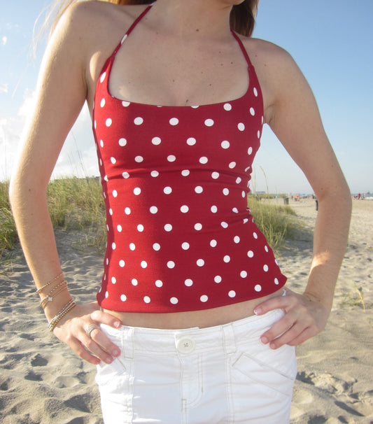 Charlotte Polka Dot Top
