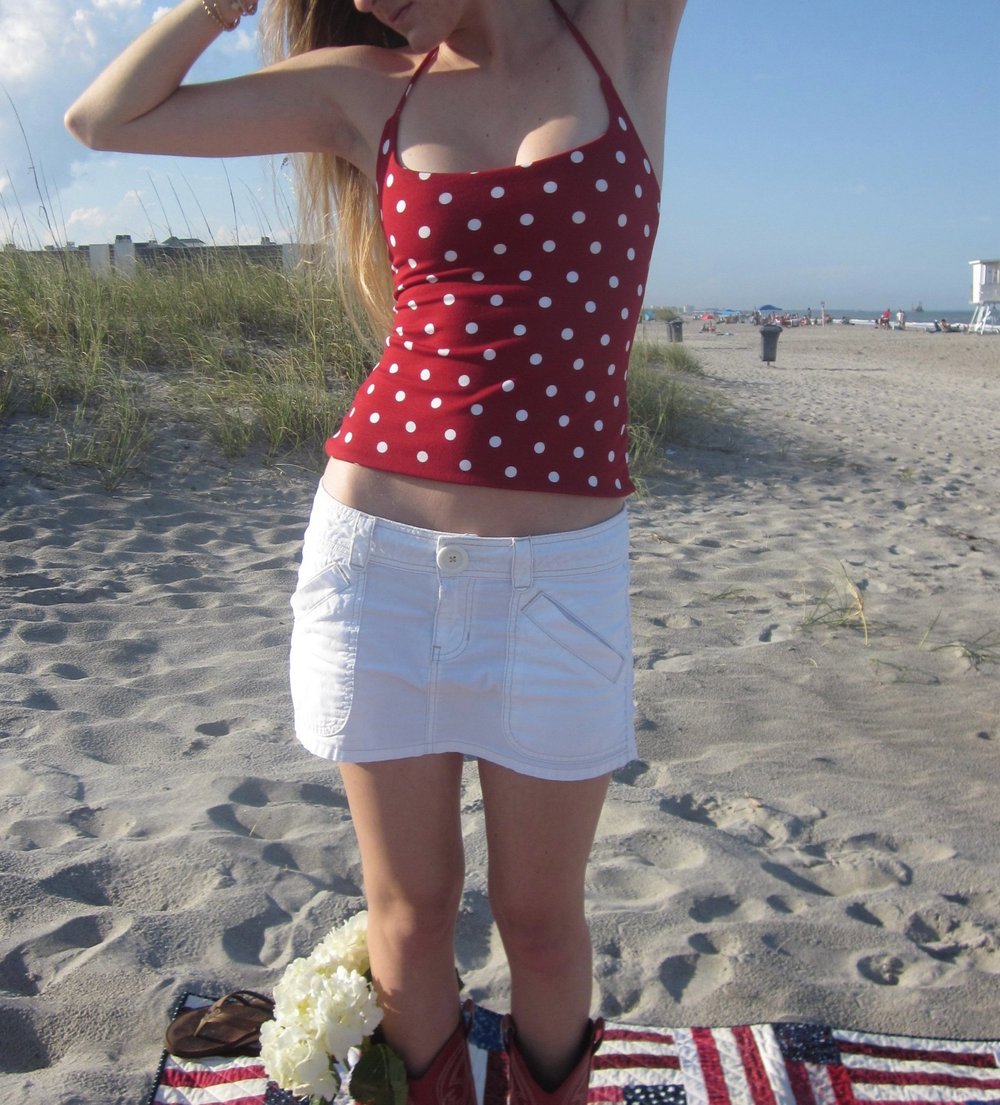 Charlotte Polka Dot Top