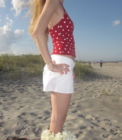 Charlotte Polka Dot Top