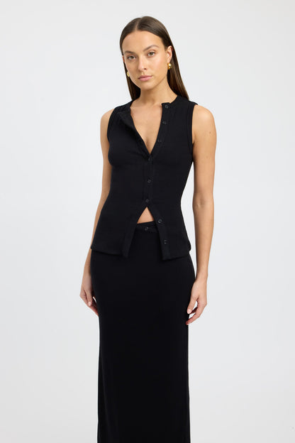 Kaeda Button Top