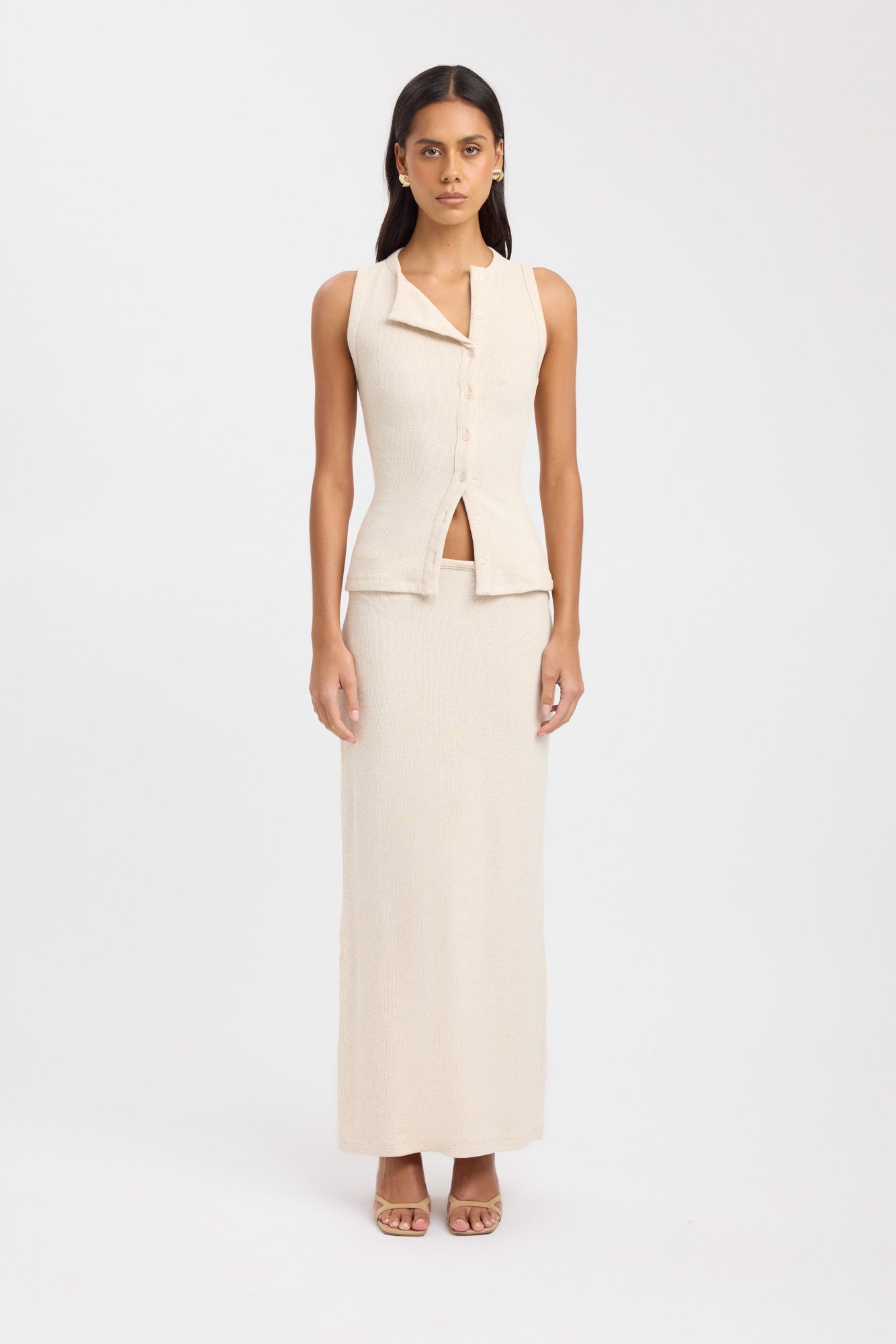 Kaeda Button Top