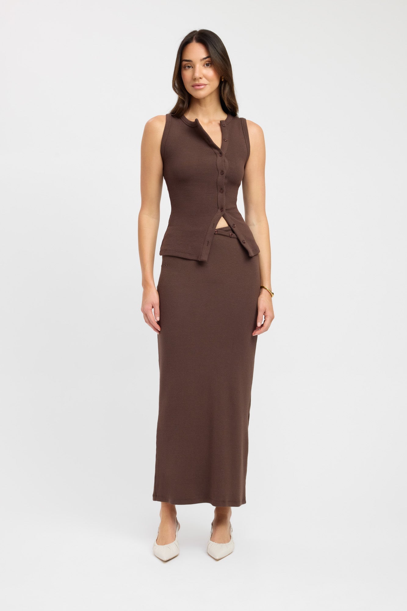 Kaeda Button Top