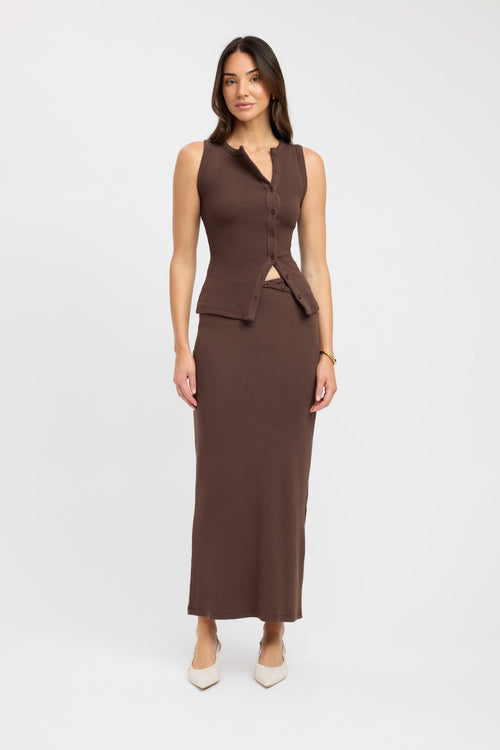 Kaeda Button Top