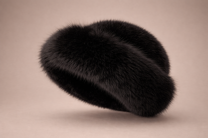 Velour Winter Fur Cap