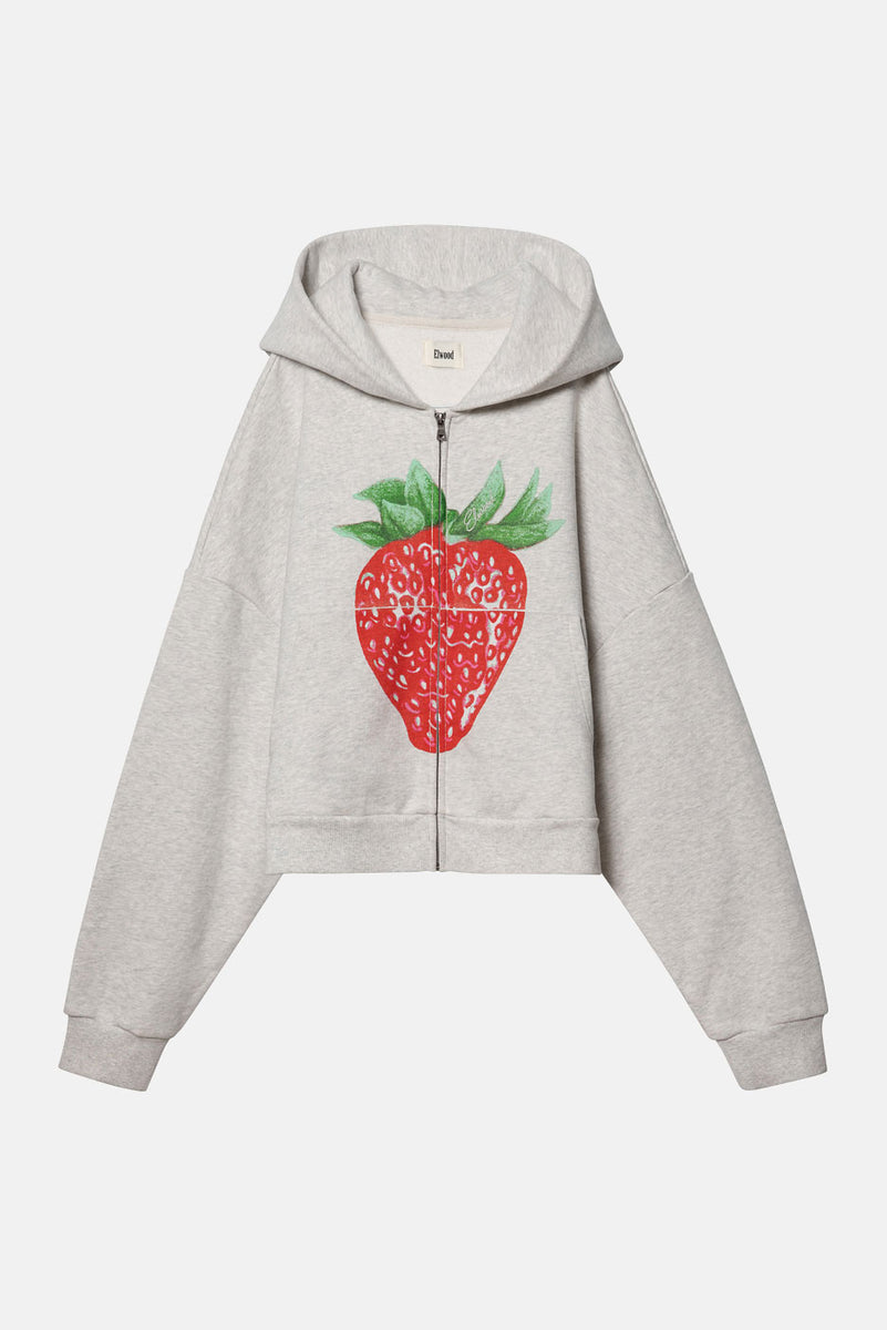 Strawberry Zipup Hoodie