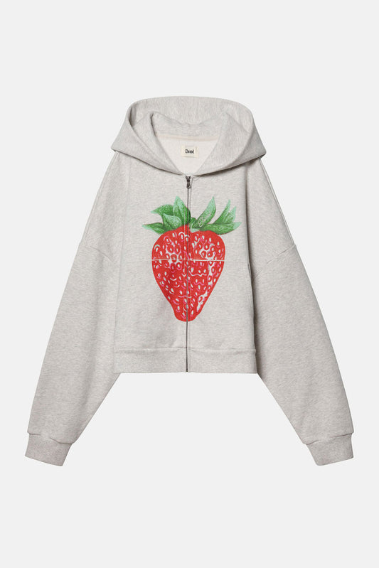 Strawberry Zipup Hoodie