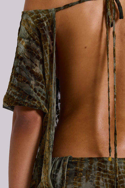 Backless Ophidian Dress