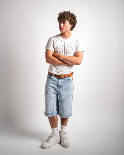 Smoke Double knee Jeans