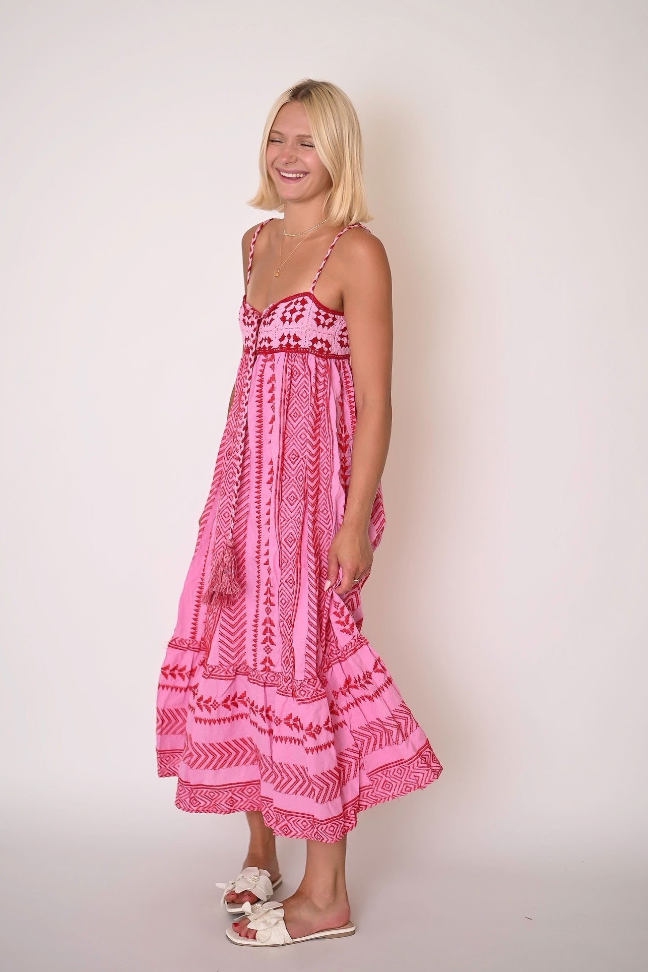 Rosy Sunset Dress